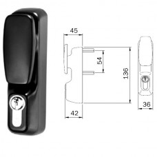 COMANDO ESTERNO MANIGLIONI IDEA     94013005T ISEO