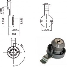 CILINDRO LEVETTA mm 20                  240051 OMR